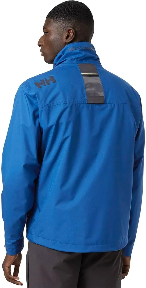 Helly Hansen Men's Crew Midlayer Fleece Lined Waterproof Windproof Rain Jacket