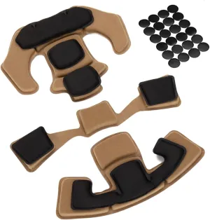 Helmet Padding Memory Foam Pad Protective Mat Helmet Padding Kit for ACH MICH Team Wendy FMA EXF Helmet
