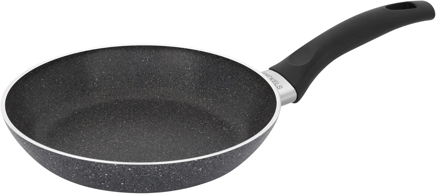 Henckels Everlift 8-inch Granitium Nonstick Frying Pan, Made in Italy, durable 3-layer granite-hued nonstick coating from recycled materials, Oven safe to 400°F, Dishwasher safe