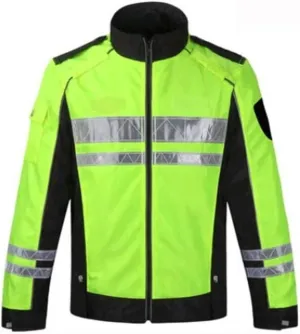 Hi Vis Vests, Cycling Reflective Suit, Safety Jacket Waterproof Reflective High Visibility Reflective Safety Vest