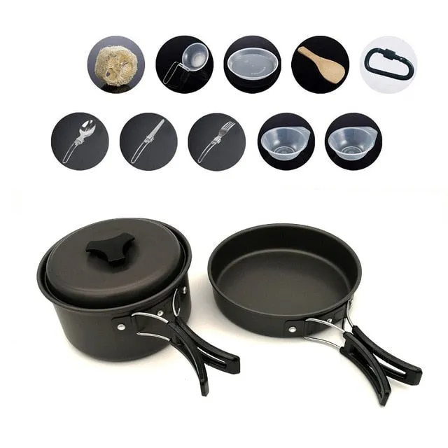 High-security Cookware Set Global shipping Camp (13pc)