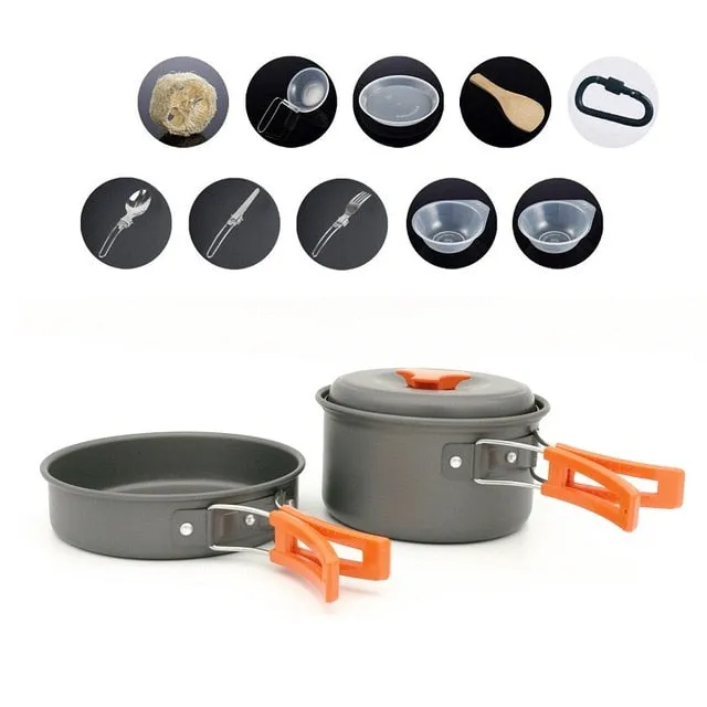 High-security Cookware Set Global shipping Camp (13pc)