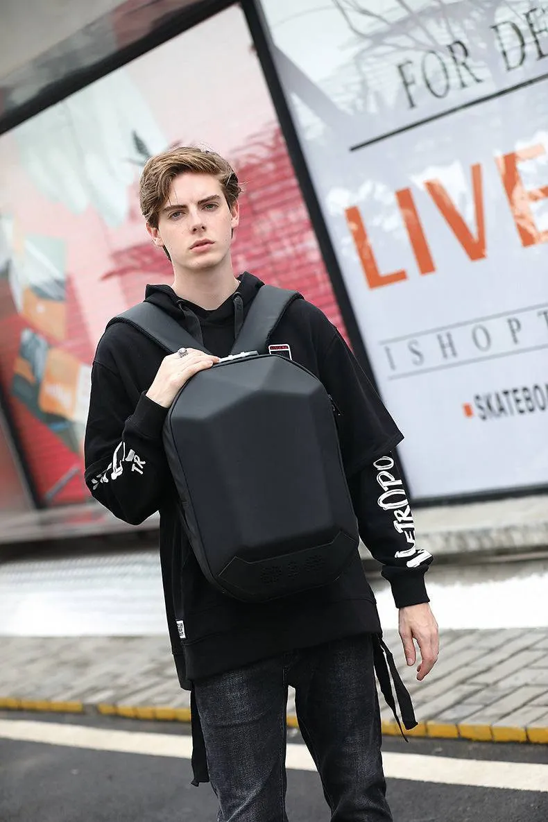 High-Tech Outdoor Cycling Backpack with Bluetooth Audio – Durable, Stylish, and Functional