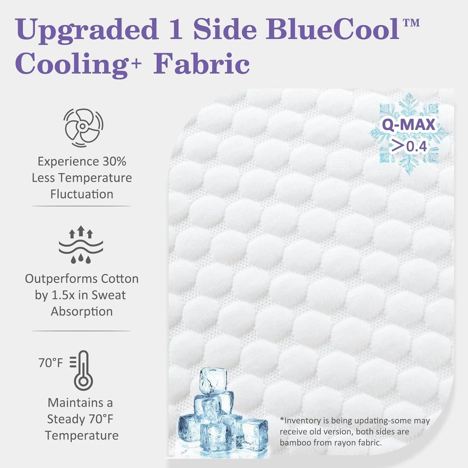 HOMELAB Adjustable Shredded Memory Foam Pillows King Size, Cooling Bed Pillows for Sleeping with Removable Cover, 2 Packs Medium Pillows for Side Stomach & Back Sleepers, 20"x34"