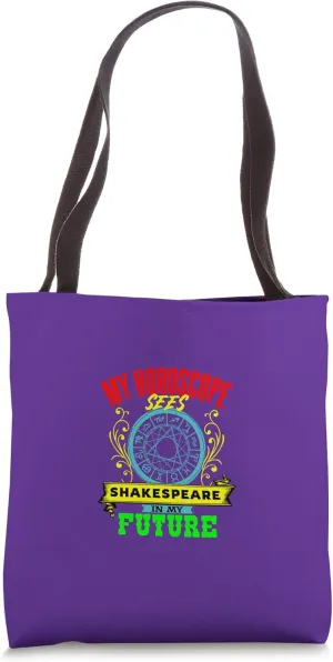 Horoscope Zodiac Forecast Prediction Shakespeare Future Tote Bag