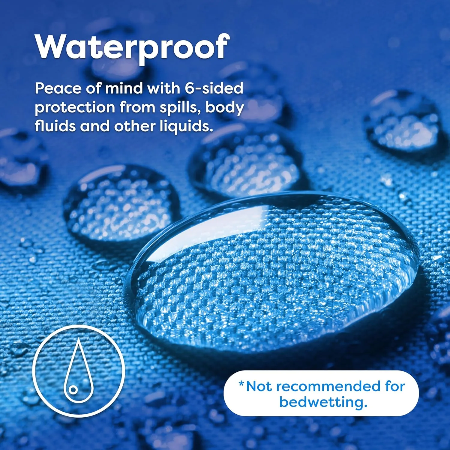 HOSPITOLOGY PRODUCTS Mattress Encasement - Zippered Bed Bug Dust Mite Proof Hypoallergenic - Sleep Defense System - Full/Double - Waterproof - Stretchable - Low Profile 9" Depth - 54" W x 75" L