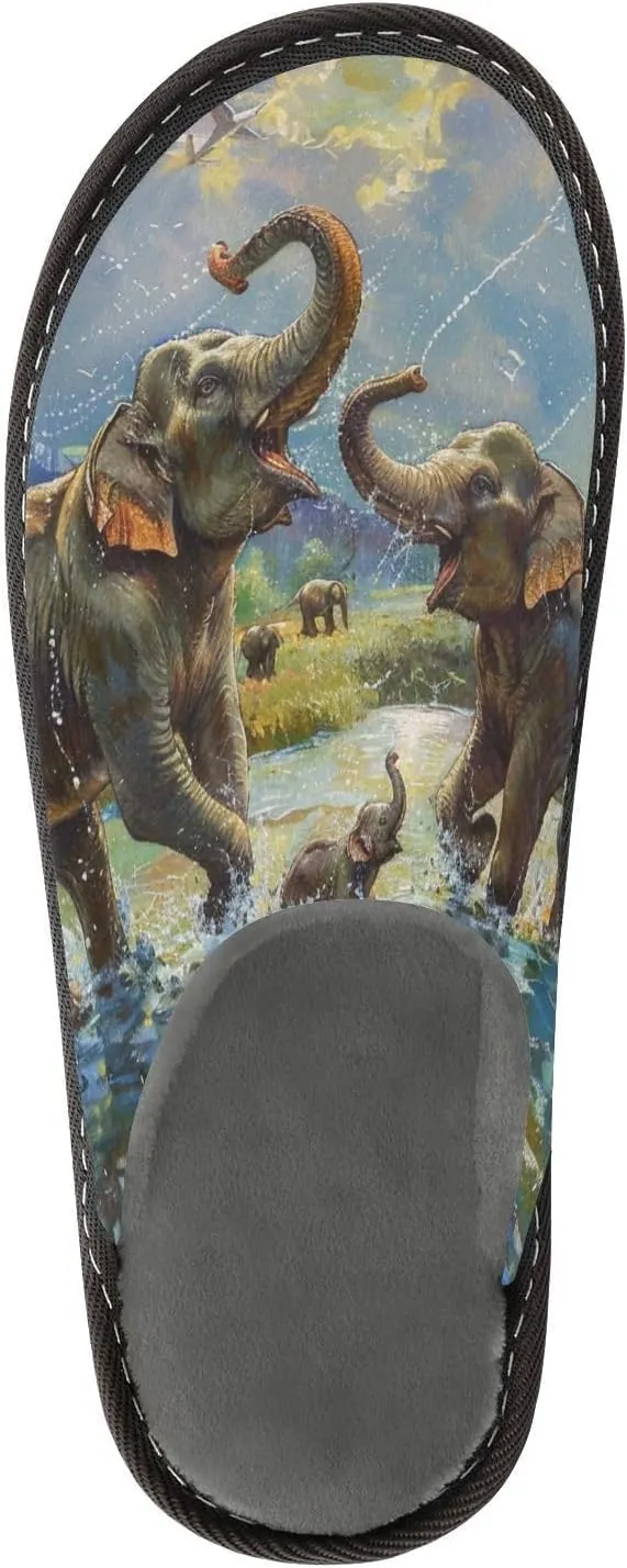 House Slippers for Women Slippers Indoor Home Shoes for Bedroom Hotel Travel Spa