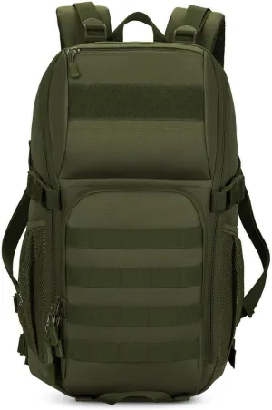 HUNTVP Military MOLLE Backpack Hunting Rucksack Gear Tactical Backpack Assault Pack 25L (Army Green)