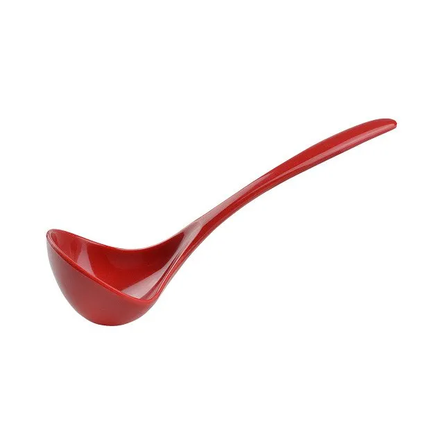 Hutzler 7.5-Inch Long Mini Melamine Ladle, Great for Serving Sauces and Gravies