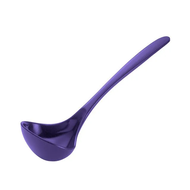 Hutzler 7.5-Inch Long Mini Melamine Ladle, Great for Serving Sauces and Gravies