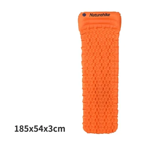 Inflatable Air Sleeping With Cushion Winter sale Pad Fashion-forward Sleeping Filling Mat Outdoor Fast Naturehike Camping Pillow Moistureproof Bag Mat 460g