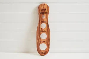 Italian Olivewood Spaghetti Measure
