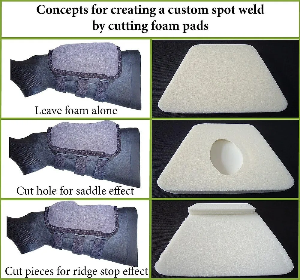 ITC Rifle Cheek Pad/Cheek Riser/CheekRest Marksmanship/Wet Suit