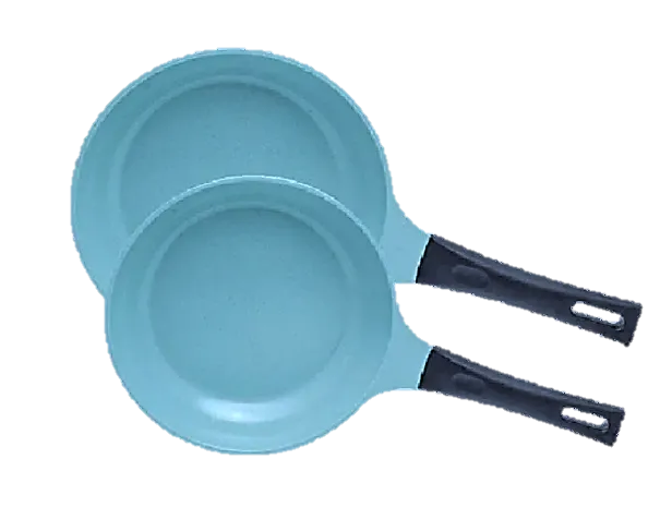 JADECOOK 3 piece cookware SET (2 fry 1 square)- bateria de 3 piezas de JADE