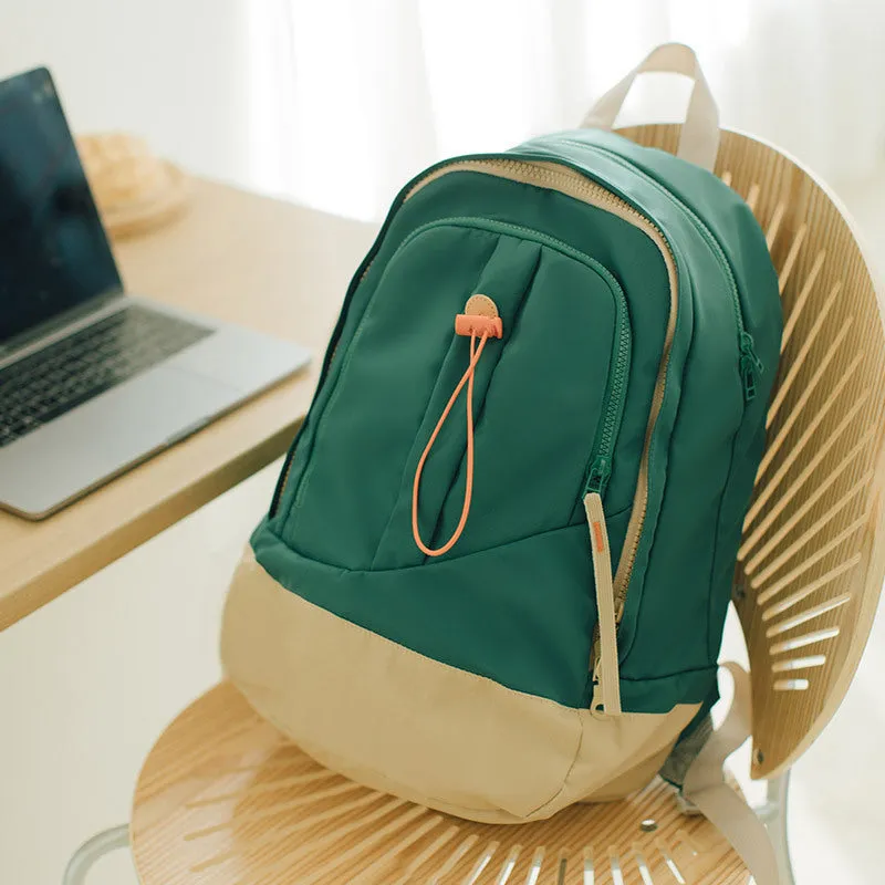 Japanese Lotte Authentic Backpack Nylon Cloth Fashion Student Female Large Capacity Lightweight Travel Bag