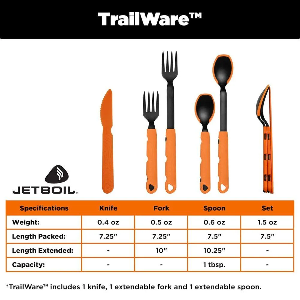 Jetboil Trailware Cutlery Set