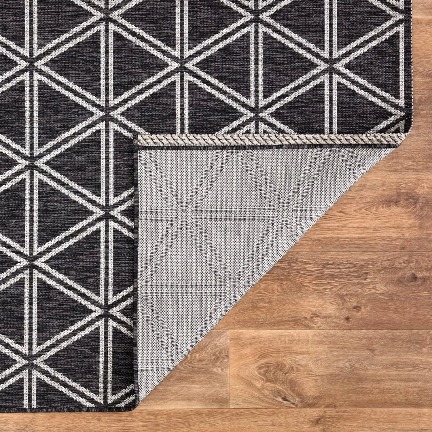 Keen Home Design Outdoor Rug - 8x10 Washable Indoor/Outdoor Rug for Patio, Balcony, Kitchen, Garden, Beach, Deck and Porch. Size: 7'9" x 10'2"