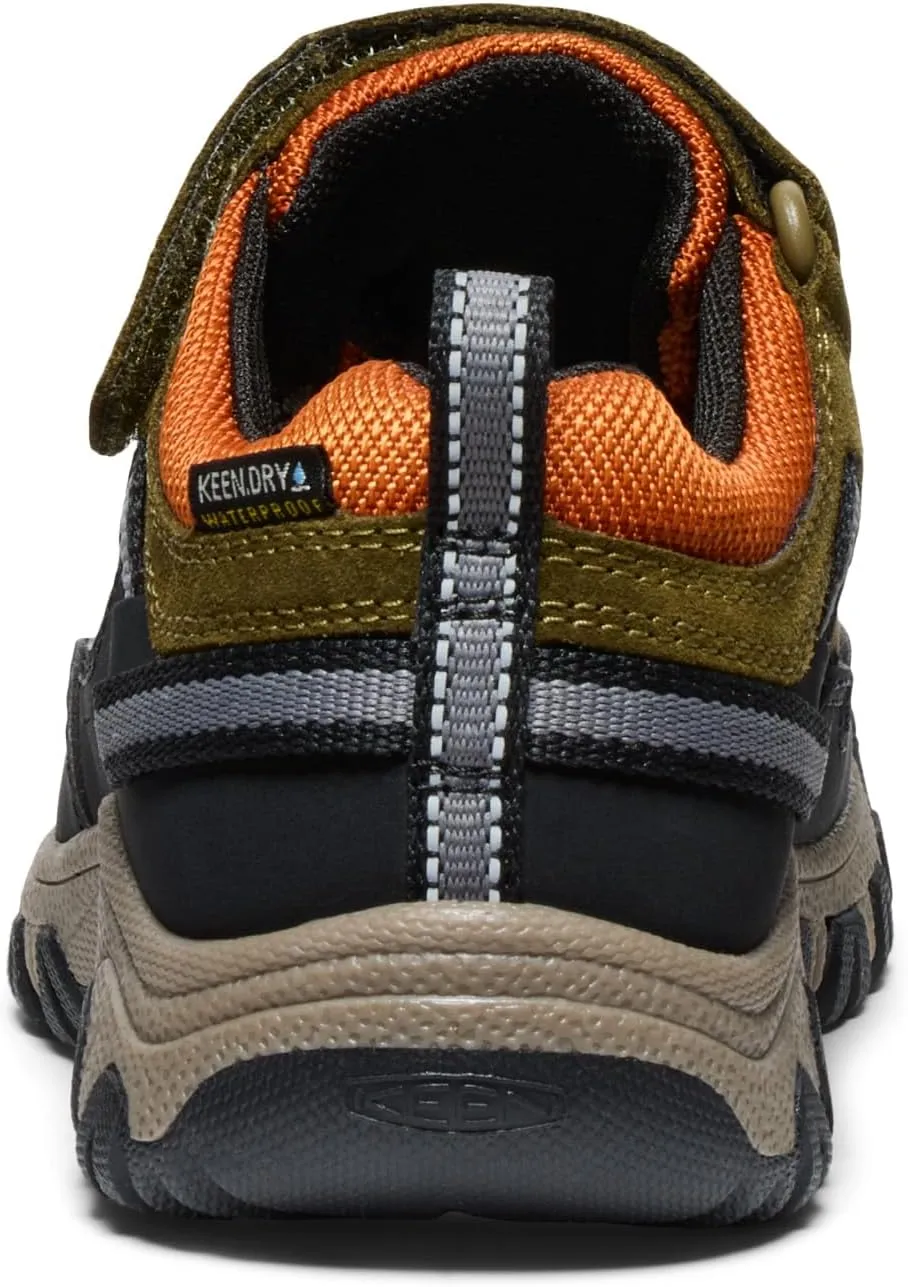 KEEN Unisex-Child Targhee 4 Low Height Durable Comfortable Waterproof Hiking Shoes