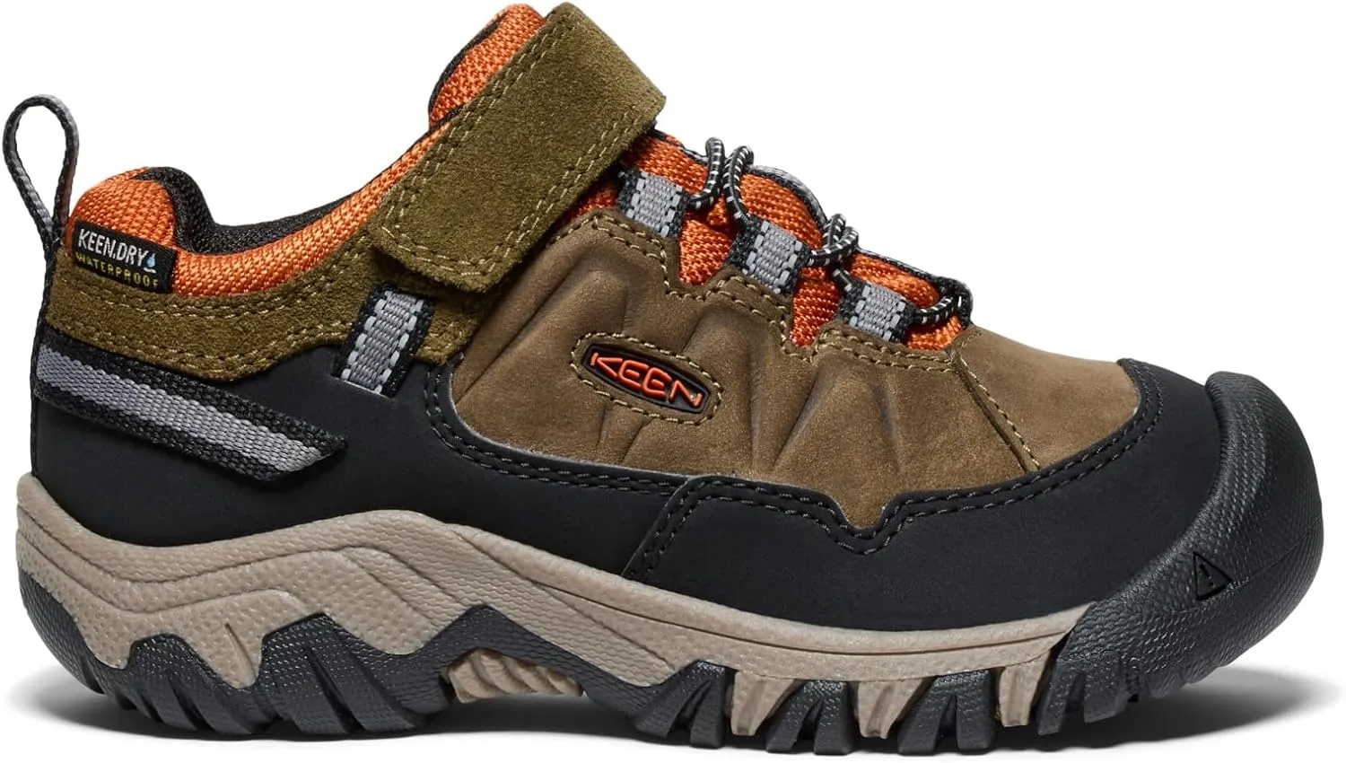 KEEN Unisex-Child Targhee 4 Low Height Durable Comfortable Waterproof Hiking Shoes