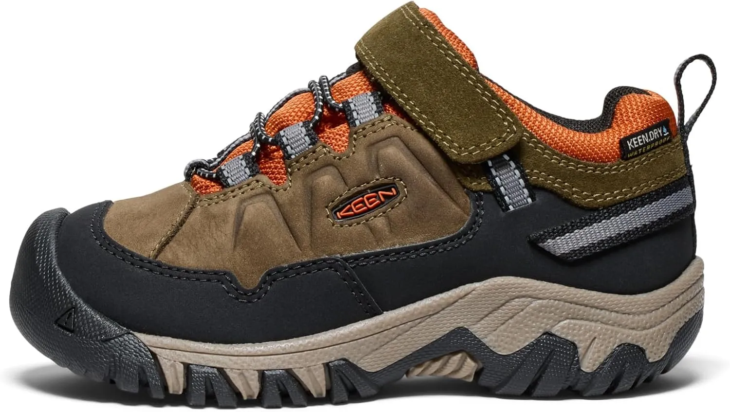 KEEN Unisex-Child Targhee 4 Low Height Durable Comfortable Waterproof Hiking Shoes