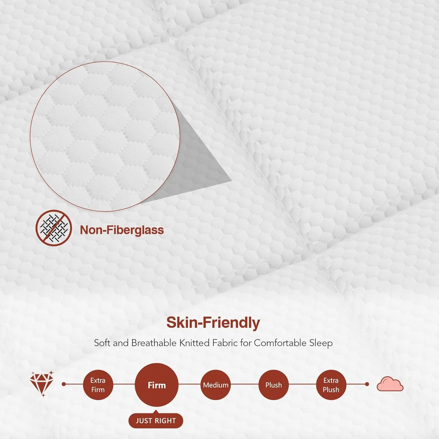 King Size Mattress 12 Inch,Firm King Mattress in a Box with Gel Memory Foam and Pocket Springs, Hybrid Mattresses Pressure Relief&Cooling Feel&Motion Isolation