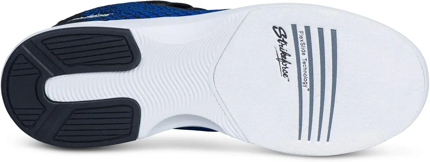 KR Strikeforce Mens Aviator Black BlueBowling Shoes