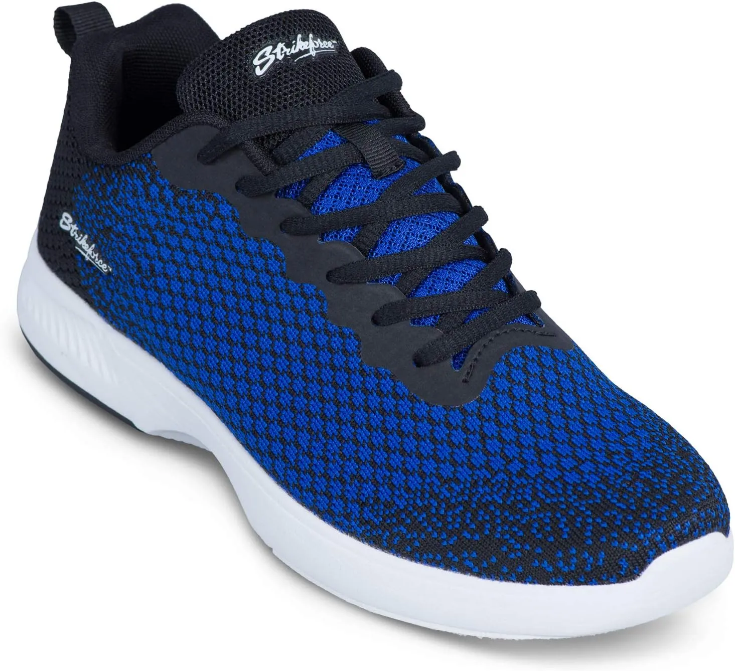 KR Strikeforce Mens Aviator Black BlueBowling Shoes