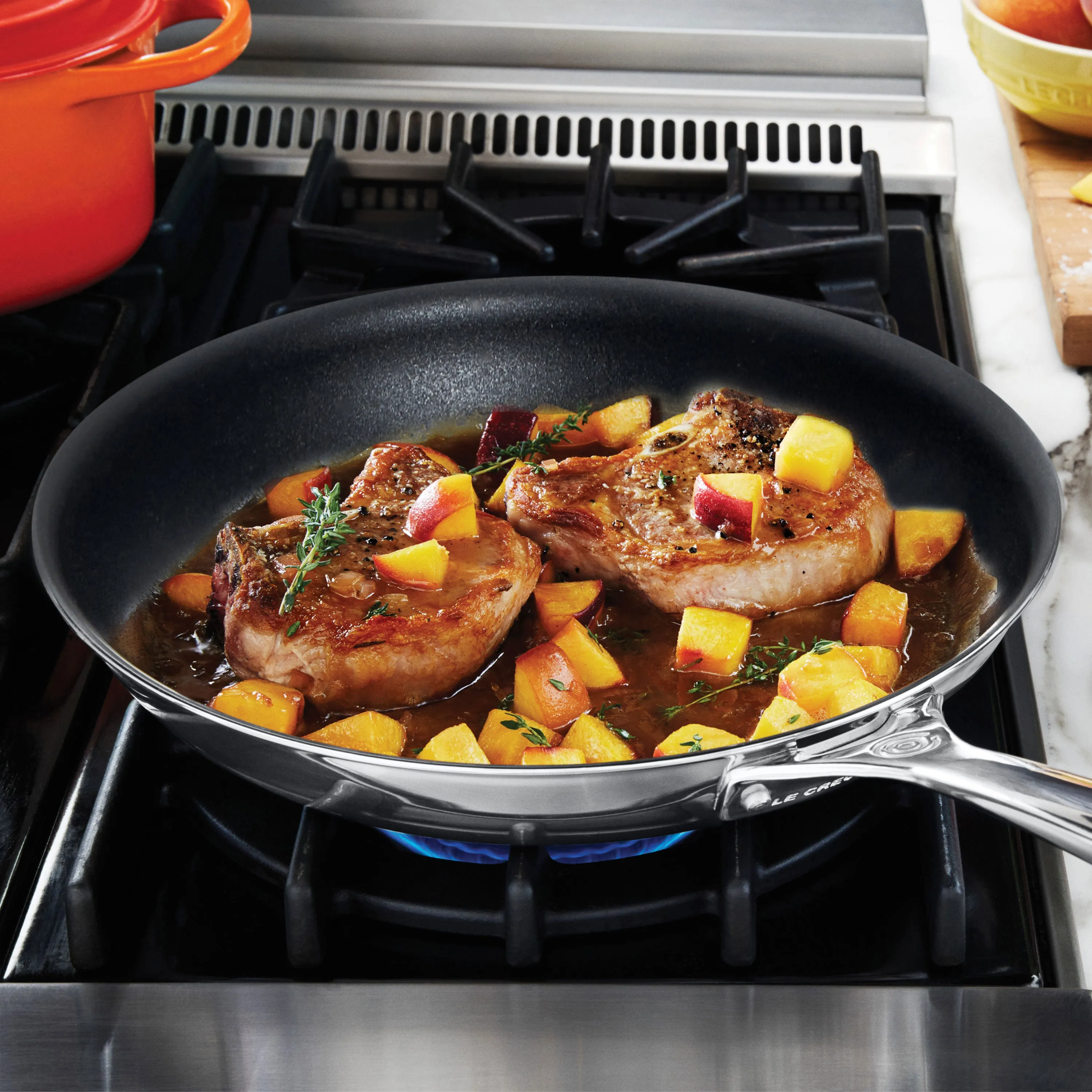 Le Creuset Stainless Steel 12" Nonstick Skillet