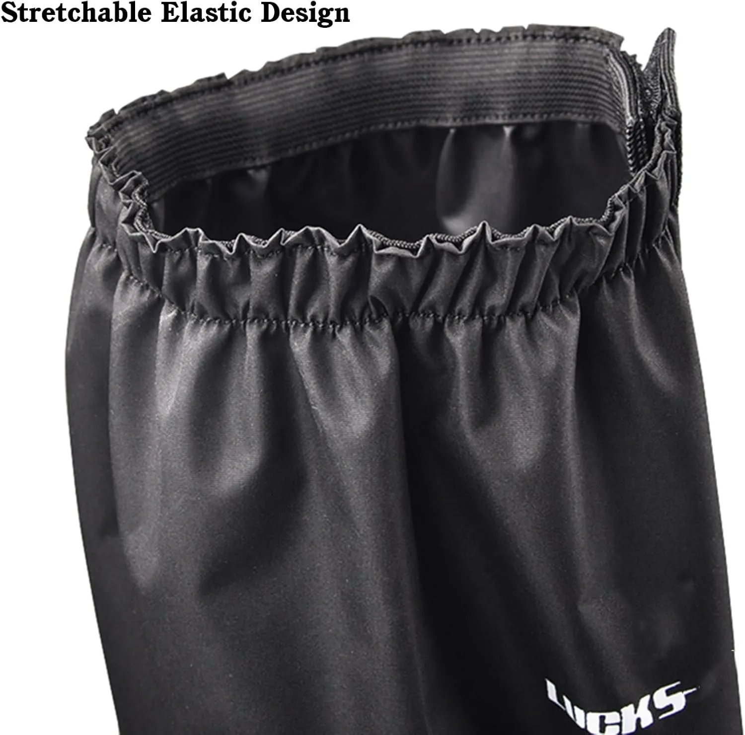 Leg Gaiters,Adjustable Lightweight Shoes Gaiters,Breathable Snake Gaiters Boots,nylon Perfect for Snow Trail Running Hiking Walking Mountain Climbing