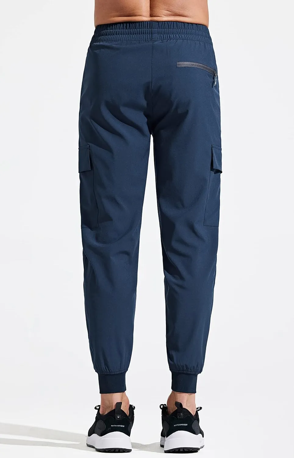 Libin Men's Lightweight Joggers Quick Dry Cargo Hiking Pants Track Running Workout Athletic Travel Casual Outdoor