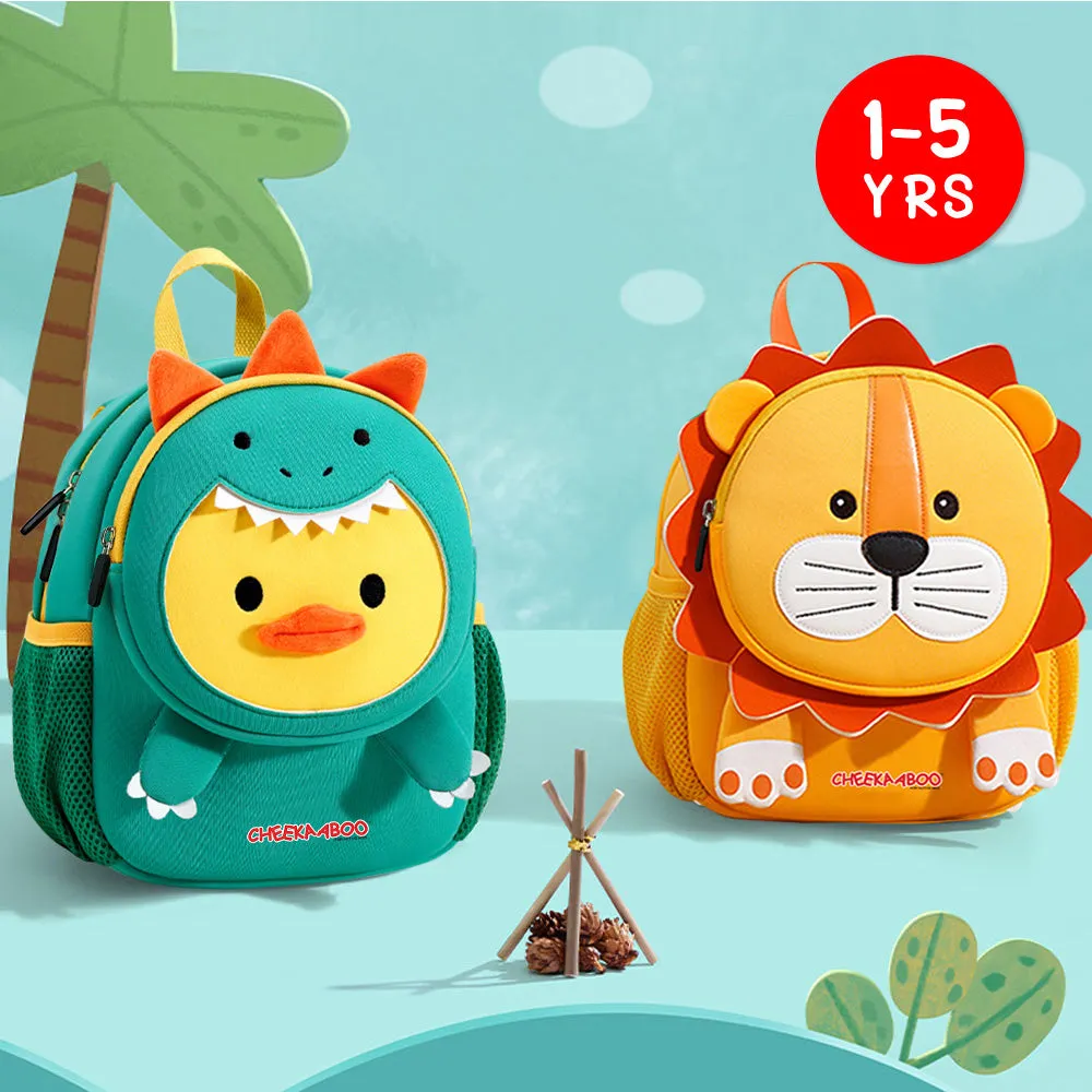 Lil Explorer Neoprene Backpack - 3D Animals (1 - 5 years)