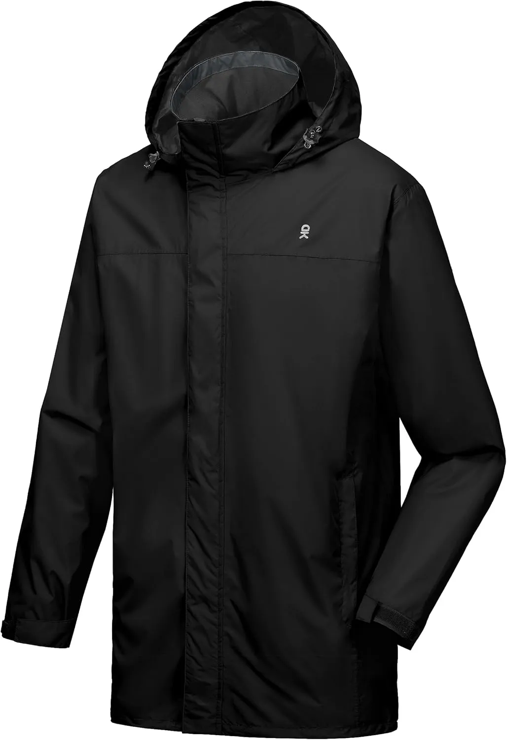 Little Donkey Andy Men's High-performance Waterproof Rain Jacket Ultra Lightweight Rain Shell for Hiking,Golf,Travel