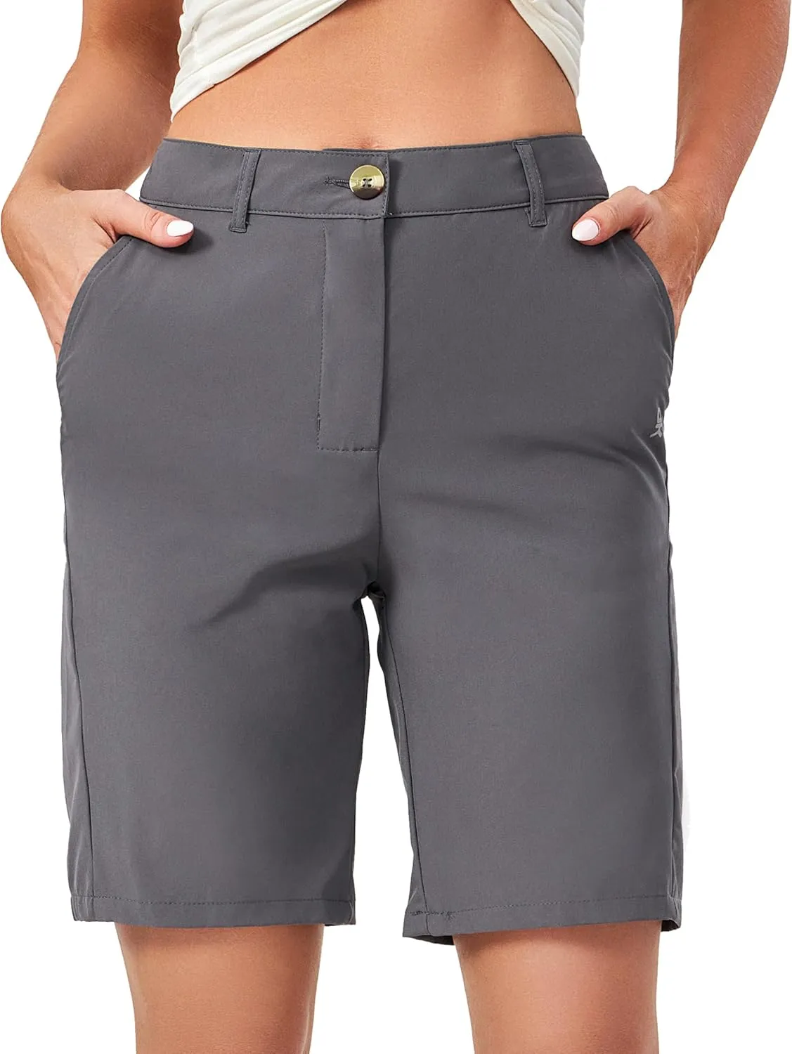 Little Donkey Andy Women's Hiking Shorts Lightweight Waterproof Bermuda Quick Dry Outdoor Pants for Running