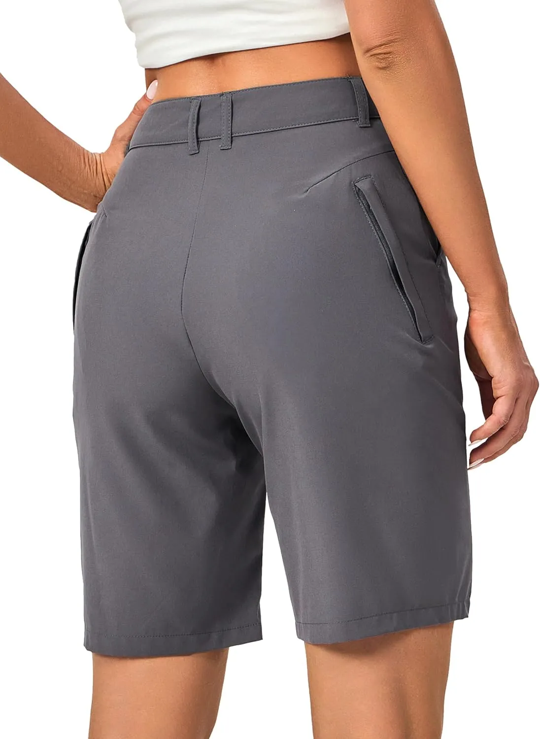 Little Donkey Andy Women's Hiking Shorts Lightweight Waterproof Bermuda Quick Dry Outdoor Pants for Running