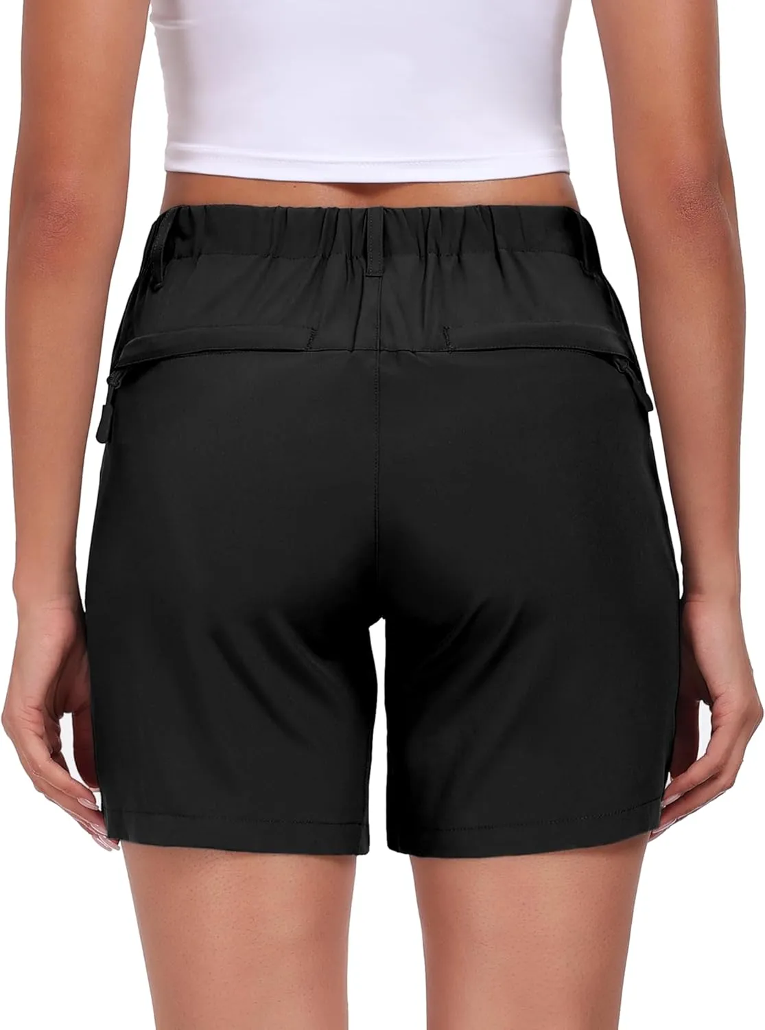 Little Donkey Andy Women's Quick Dry Lightweight Stretch Shorts Outdoor Short Active Hiking Golf