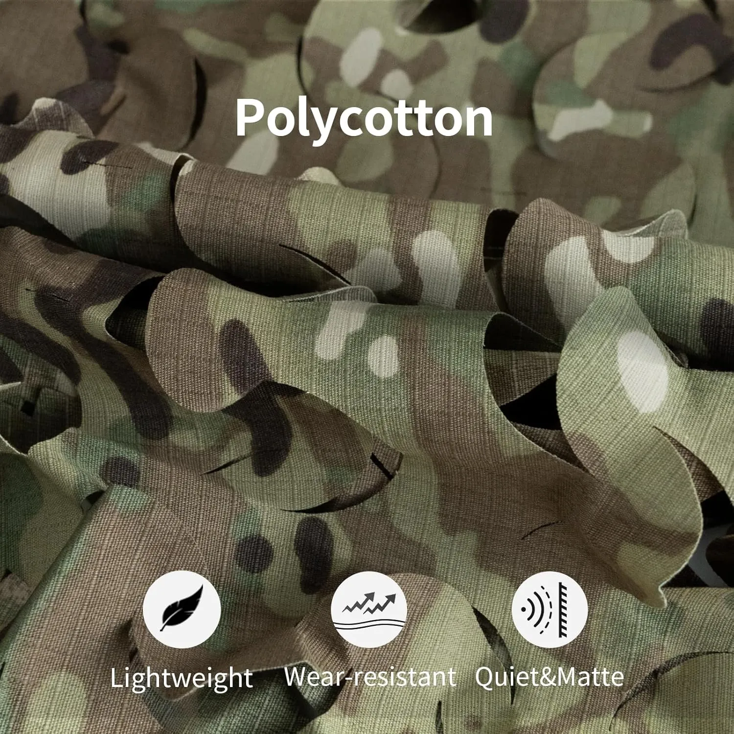 LOOGU Tactical Backpack Cover, Breathable Mesh Camo Camouflage Pack Cover Great for Tactical Military Gear Combat (Backpack Not Included)