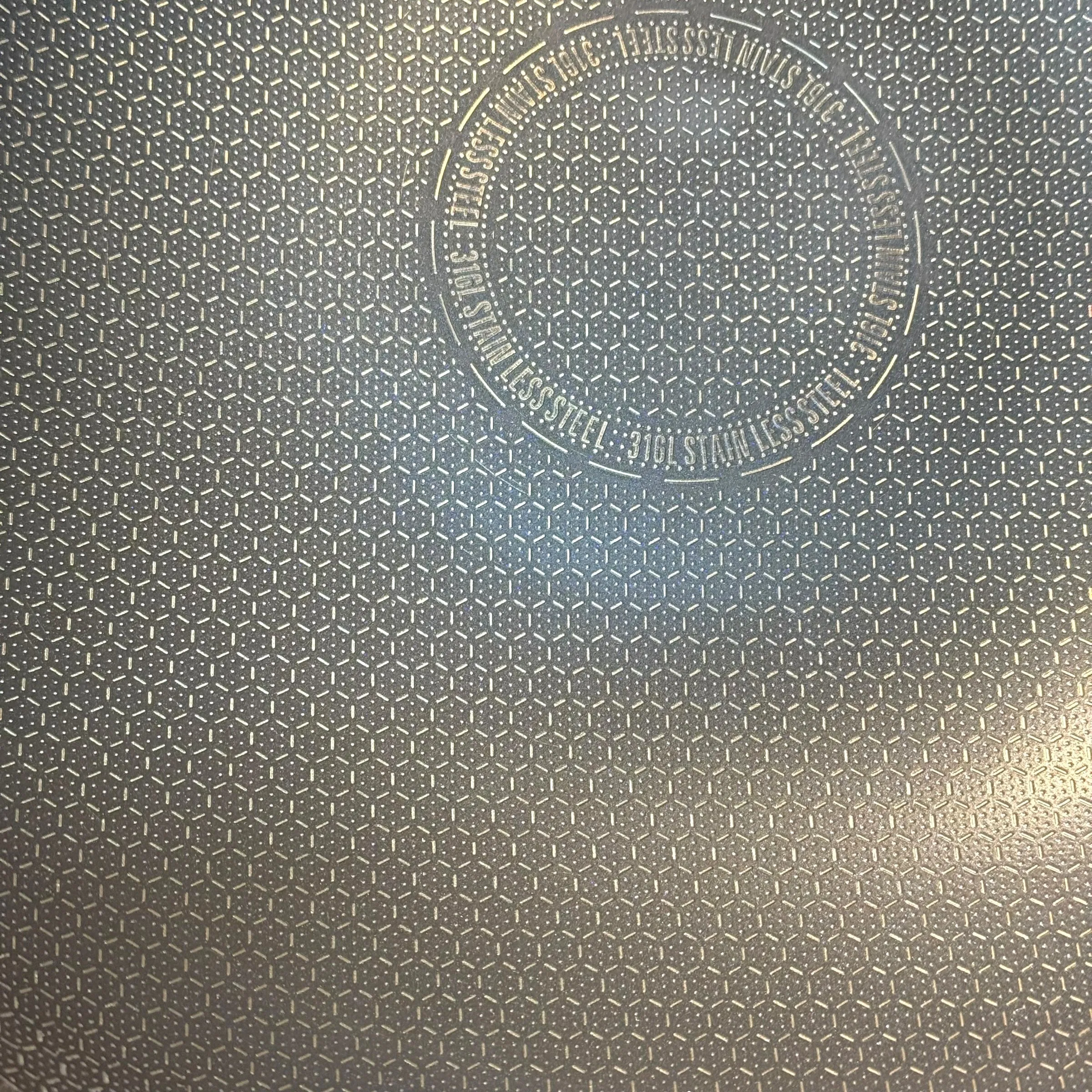 Lot Imported Multilayer Stainless Steel Honeycomb Wok Pan 32cm