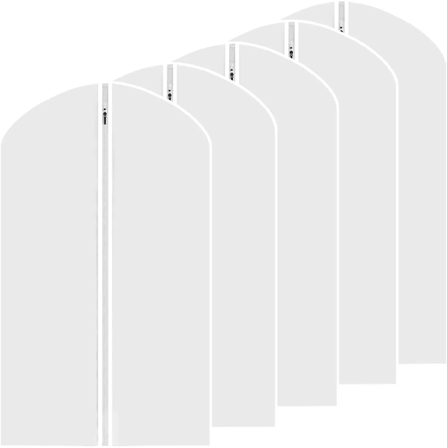M MOACC Hanging Garment Bag Lightweight Suit Bags Dust-Proof with Zipper for Closet Storage and Travel