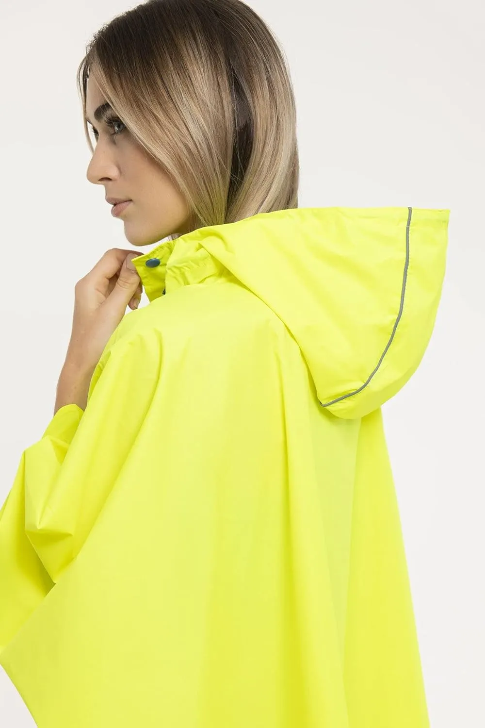 Mac in a Sac Poncho - Packable Waterproof Rain Ponchos For Men & Women - Adult Rain Poncho With Hood - Windproof & Breathable