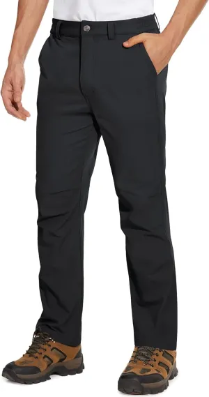 MAGCOMSEN Men's Golf Pants Stretch Fast Dry Lightweight Casual Hiking Pants with 3 Pockets