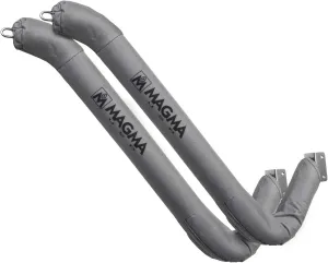 Magma Products, R10-1020 Angled Pair SUP Dock Mounted Rack System Storage Arm with Foam Pad, Polished Stainless Steel