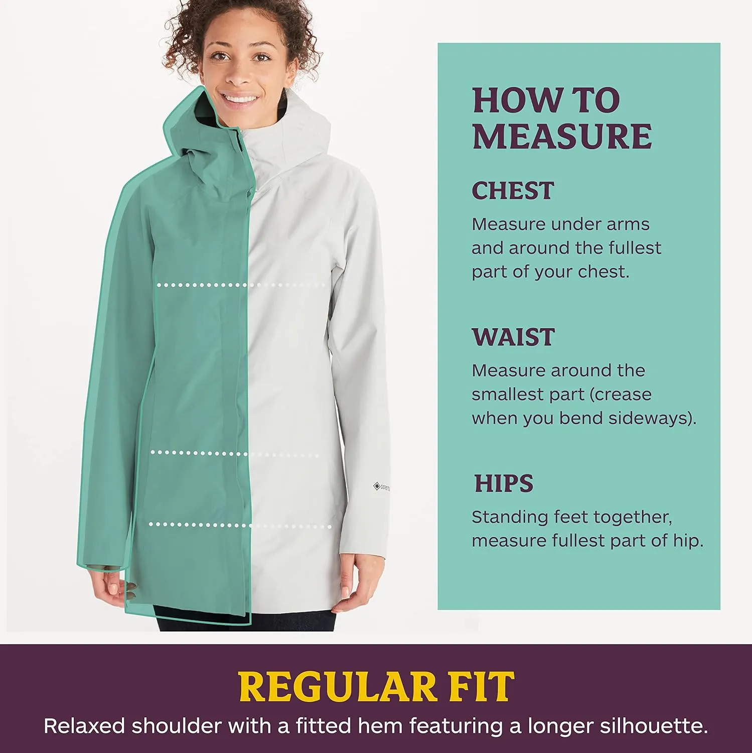 Marmot Women's Essential Lightweight, Waterproof, Gore-tex Jacket