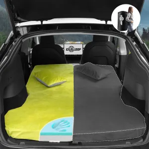 Memory Foam Camping Mattress for Tesla Model Y Sleeping Pads Sleeping Mat 3 INCH Thick Road Trip/Car Camping/Super Charger Nap/Temporary Car Sleeping
