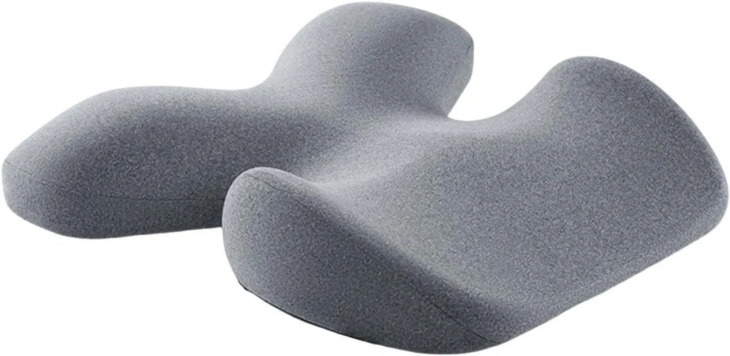 Memory Foam Massage Table Breast Pillow Comfortable Multifunctional Beauty Salon Support Pillow for Beauty SPA Relaxing Home, Grey