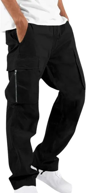 Men's Cargo Work Pants Quick Dry Waterproof Lightweight Tactical Pants Travel Fishing Camping Outdoor Pants