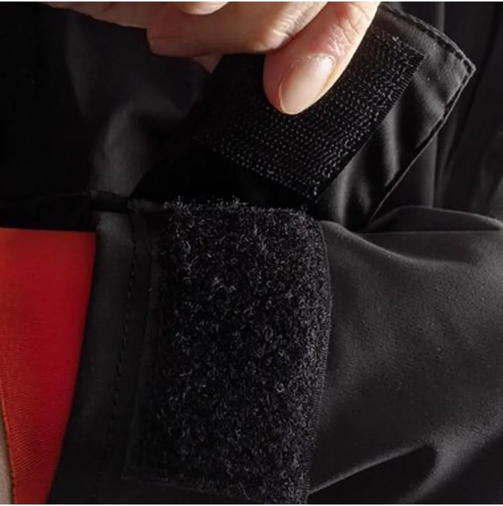 Mens Code Zero Stretch U-Zip Drysuit Dry Suit with Con Zip - Black - Easy Stretch Waterproof Sprayproof
