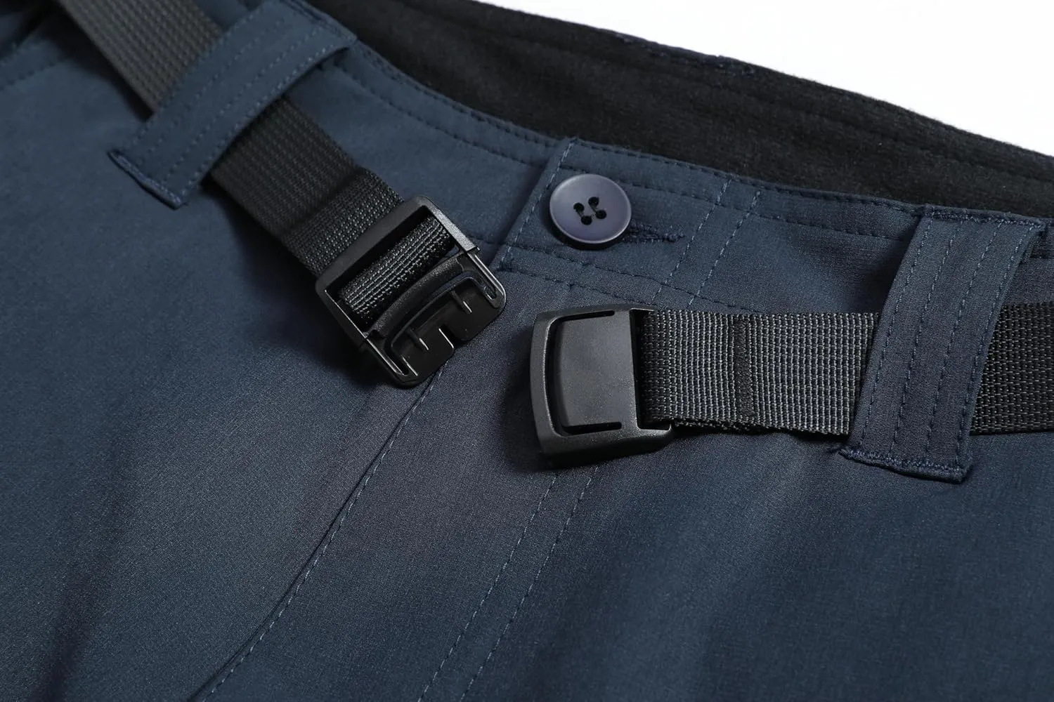 Men's Lightweight Cargo Pants Waterproof Quick Dry Tactical Pants Outdoor Hiking Pants with Belt