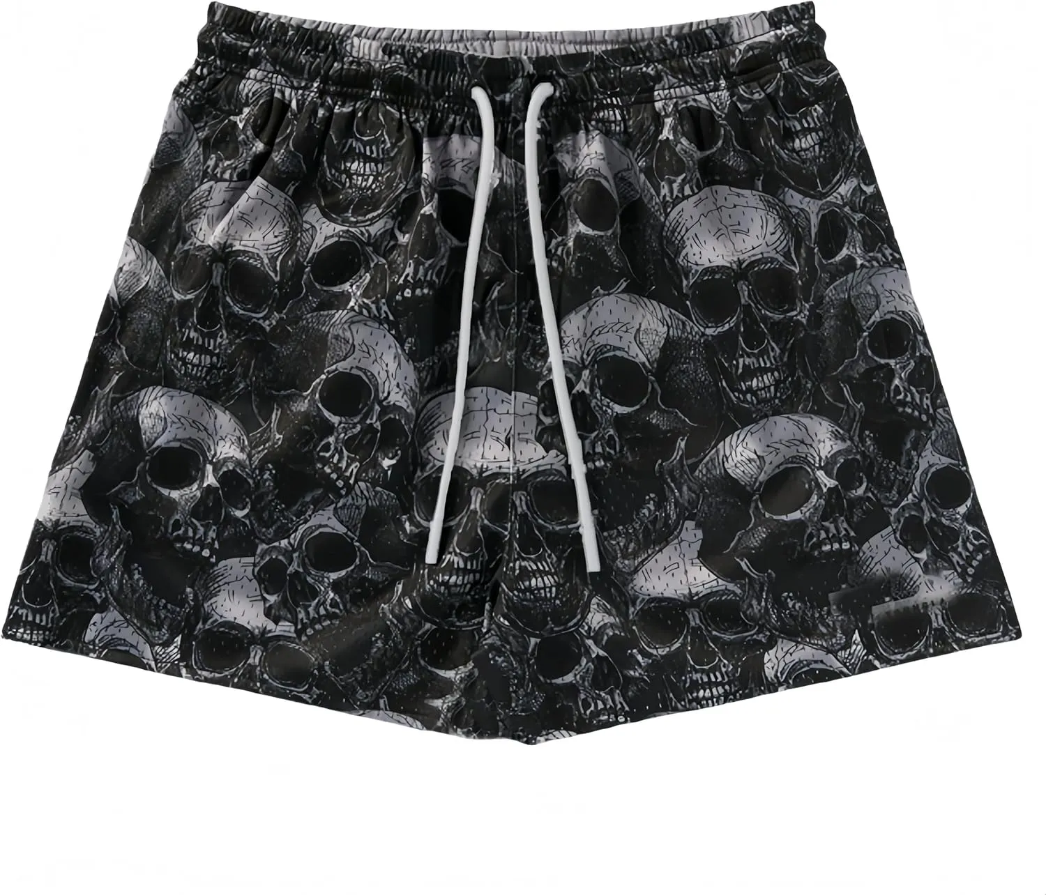 Mens Mesh Graphic Print Athletic Running Shorts Lightweight Quick-Dry Shorts for Basketball Gym Workout
