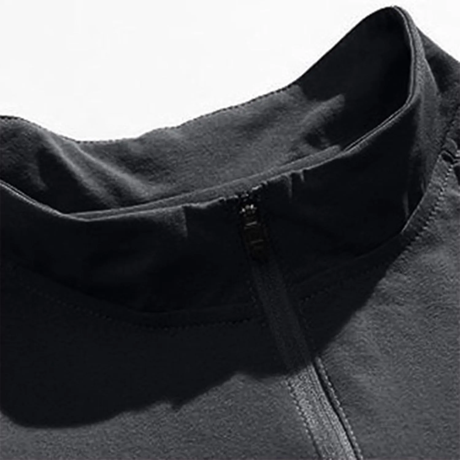 Men's Shirts Quick Dry Slim Fit Half Zipper Long Sleeve Solid Lightweight Shirt Odor Control Elastic Lightweight Tops