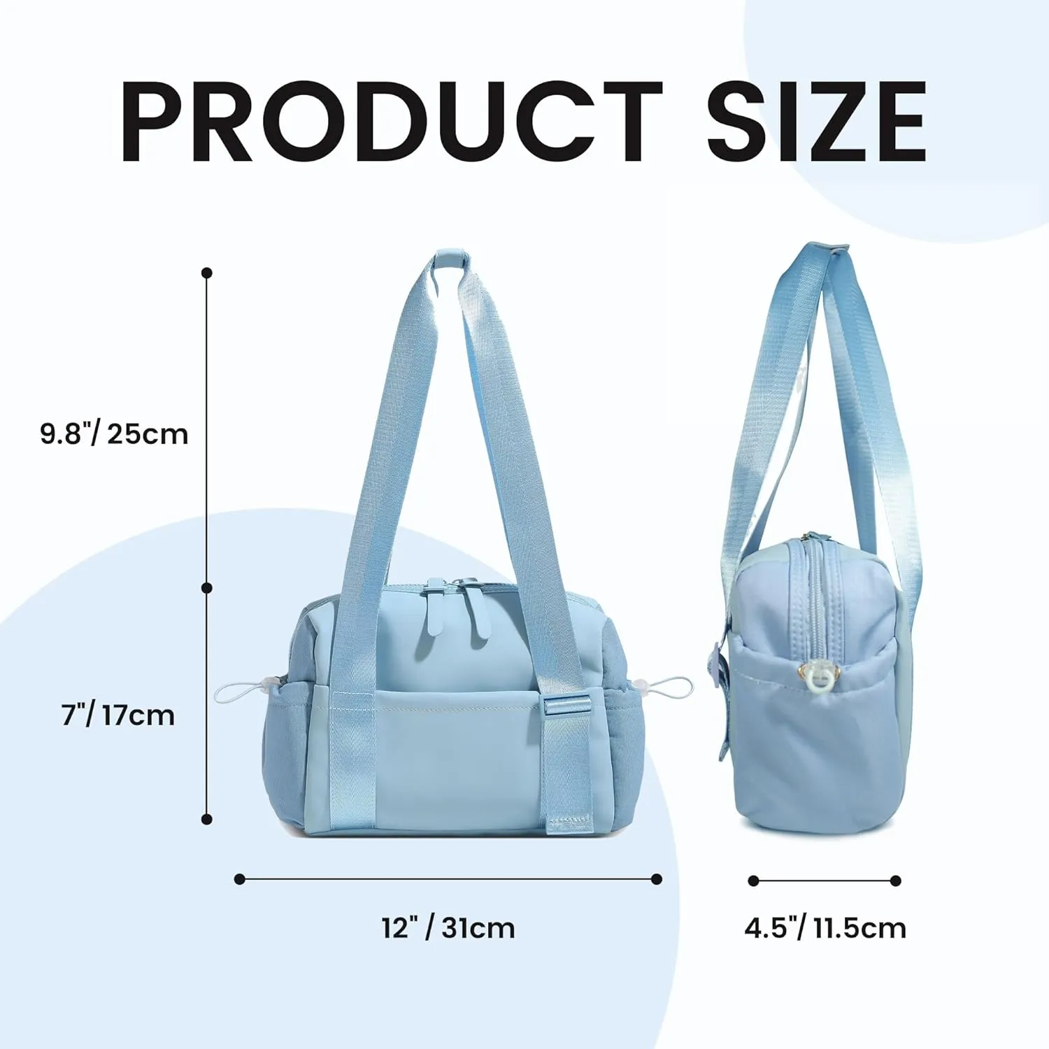 Mini Gym Bag for Women Small Gym Tote Bag with Wet Compartment Waterproof Sport Travel Duffel Bag Workout Bag 2025